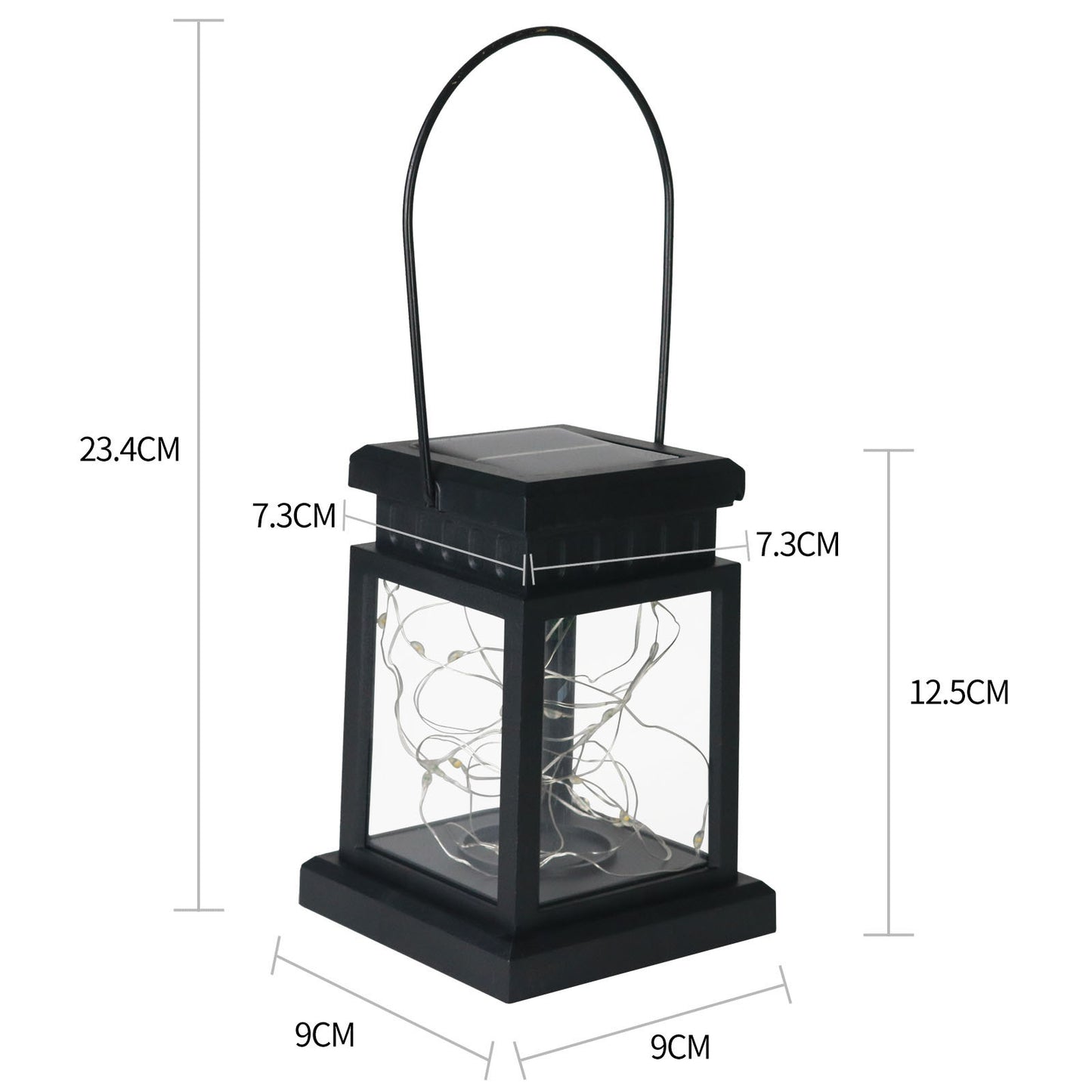 Outdoor LED Landscape Garden Light Decoration Hanging Rainproof Solar Light (String Light - Hook Version)