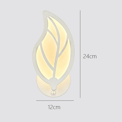 LED Wall Sconce Modern Creative Bedside Lighting Indoor Art Decoration Wall Mounted Lamp for Bedroom Living Room Office