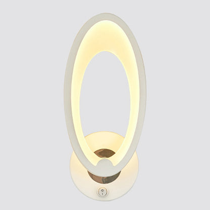 LED Wall Sconce Modern Creative Bedside Lighting Indoor Art Decoration Wall Mounted Lamp for Bedroom Living Room Office