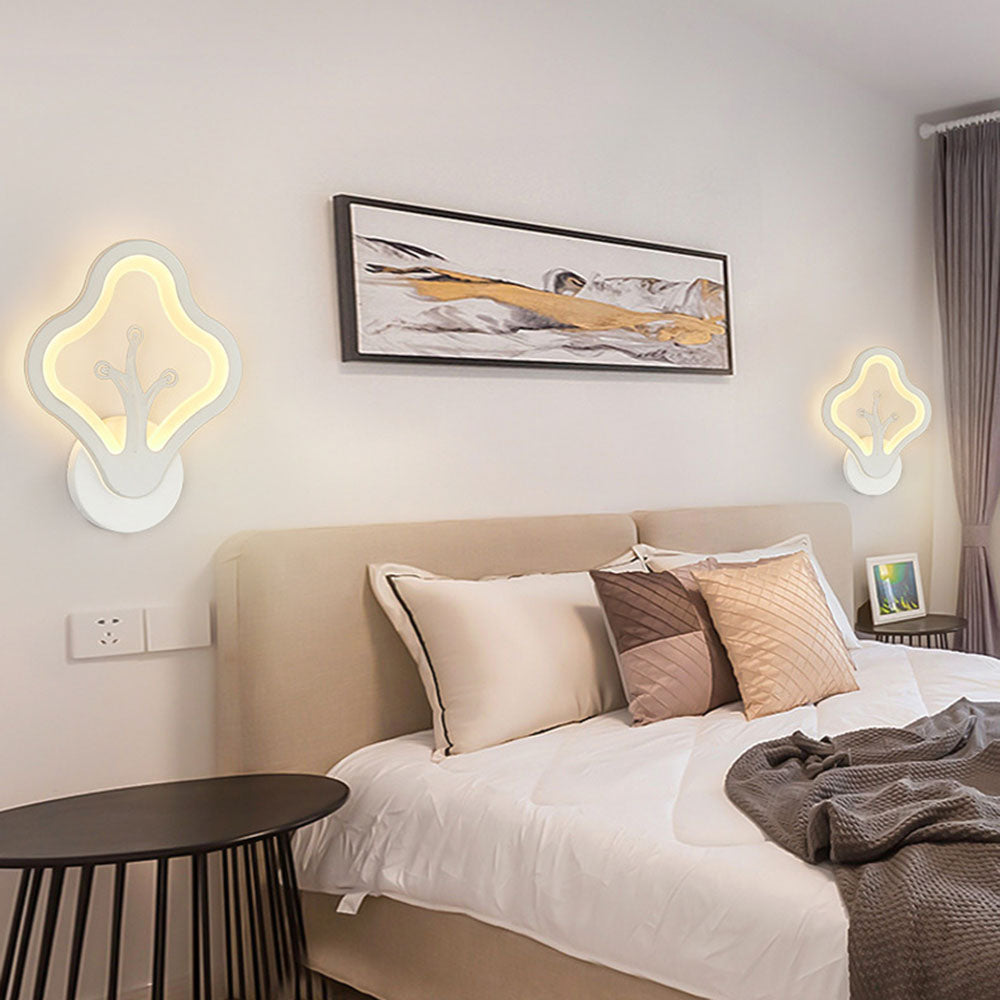 LED Wall Sconce Modern Creative Bedside Lighting Indoor Art Decoration Wall Mounted Lamp for Bedroom Living Room Office