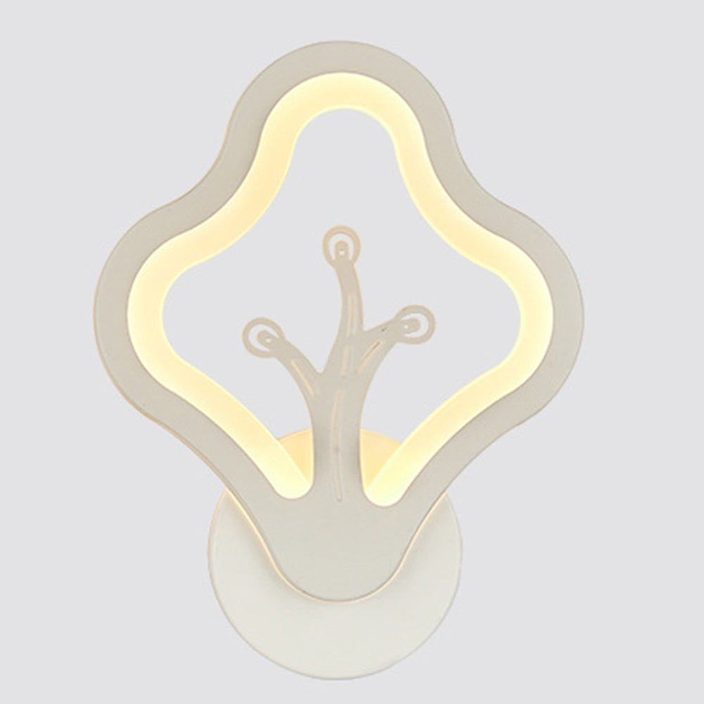 LED Wall Sconce Modern Creative Bedside Lighting Indoor Art Decoration Wall Mounted Lamp for Bedroom Living Room Office