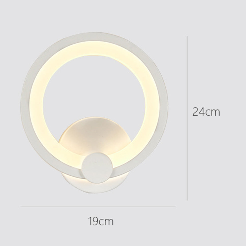LED Wall Sconce Modern Creative Bedside Lighting Indoor Art Decoration Wall Mounted Lamp for Bedroom Living Room Office