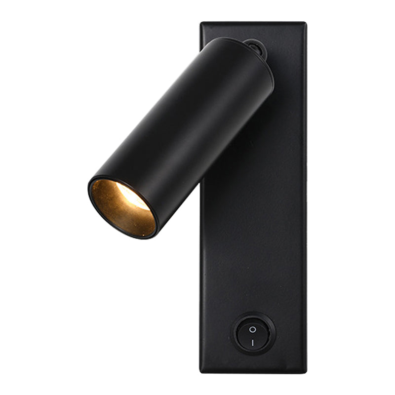 3103 Bedside Wall Lamp 350-Degree Rotatable Wall Sconce Reading Light with Switch, 3W Warm Light