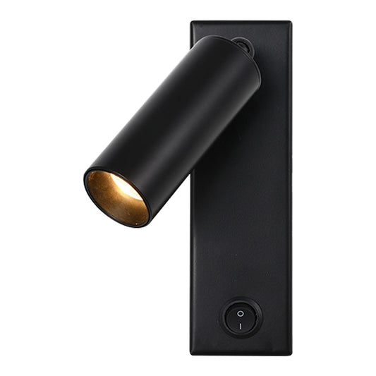 3103 Bedside Wall Lamp 350-Degree Rotatable Wall Sconce Reading Light with Switch, 3W Warm Light