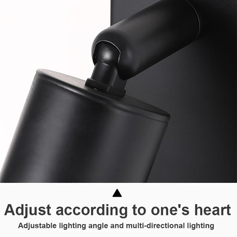 3103 Bedside Wall Lamp 350-Degree Rotatable Wall Sconce Reading Light with Switch, 3W Warm Light