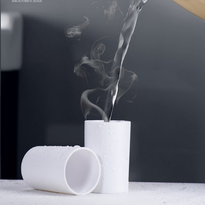 ASWEI A1909 3 Cups Toothbrush Holder Wall Mounted with Toothpaste Dispenser, Tray, Drawer, and 3 Brush Slots for Bathrooms