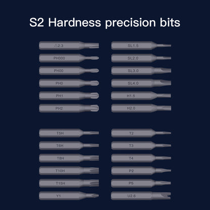 KINGSDUN KS-882047 3.7V Multifunctional 35 In 1 Electric Screwdriver Set with LED Light Repair Power Tool