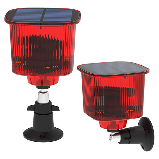 N911R Solar Power Bird Repeller Recordable Beast Repellent Device Warning Light