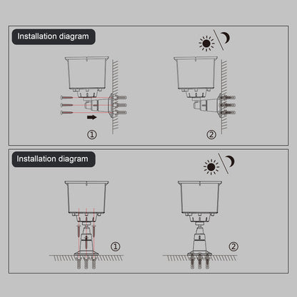 N911R Solar Power Bird Repeller Recordable Beast Repellent Device Warning Light