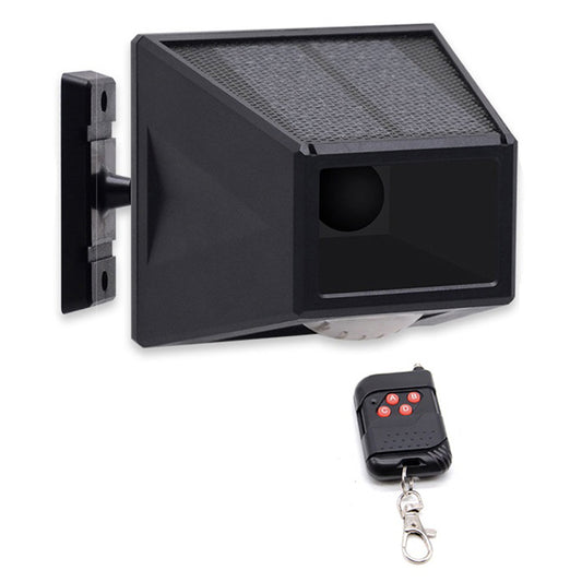 N911F Solar Remote Control Warning Light Waterproof Wireless Human Body Induction Alarm Light