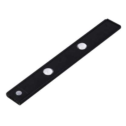 MZ-1602 30CM Smart LED Human Motion Sensing Night Light Self-Adhesive Closet Lamp Cabinet Strip Light for Wardrobe