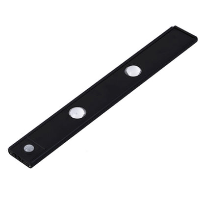 MZ-1602 20CM Slim Strip Light Self-Adhesive Closet Lamp Cabinet Wardrobe Lighting Smart LED Human Body Sensing Night Light