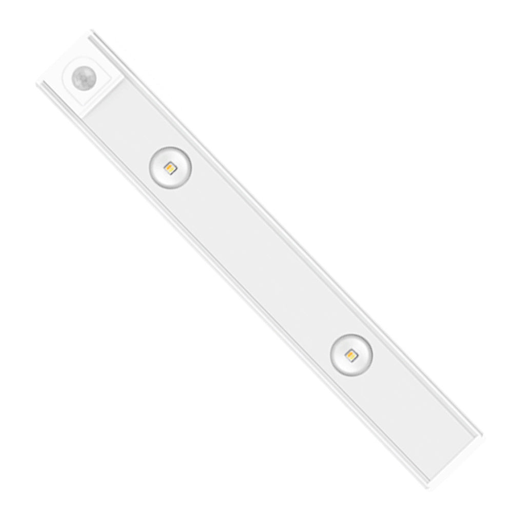 MZ-1602 20CM Slim Strip Light Self-Adhesive Closet Lamp Cabinet Wardrobe Lighting Smart LED Human Body Sensing Night Light