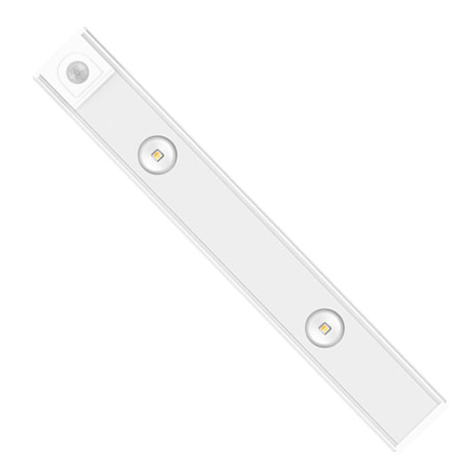 MZ-1602 20CM Slim Strip Light Self-Adhesive Closet Lamp Cabinet Wardrobe Lighting Smart LED Human Body Sensing Night Light