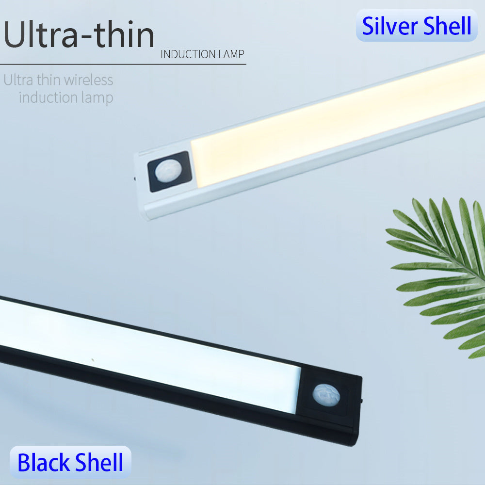 MZ-L1005 30cm Intelligent Human Sensing Ultra Thin LED Light Magnetic Suction Wardrobe Light Strip