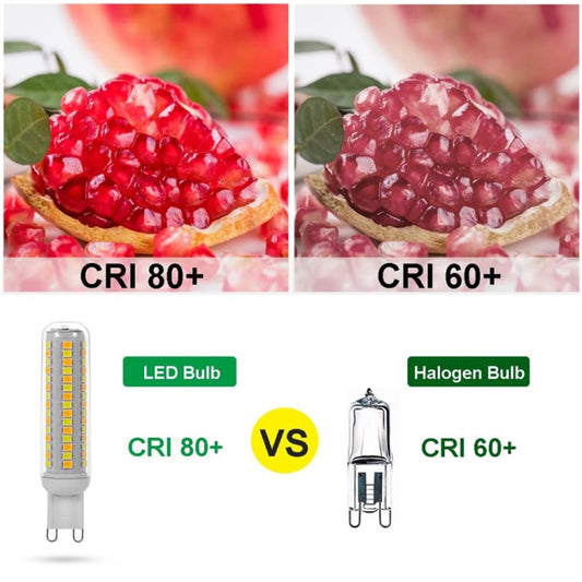 G9 Smart LED Light Bulb 550-650LM AC 220V-240V Lamp Bulb No Flicker Dimmable Lights for Home Living Room