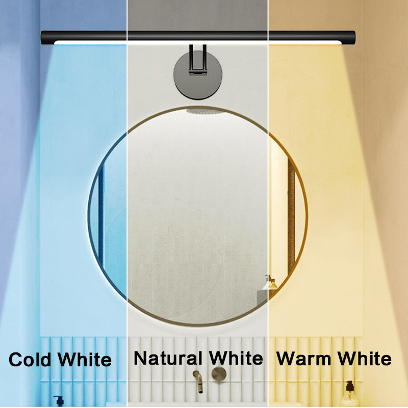 Style-B 25cm USB Powered LED Light 3 Color Temperature Dimmable Touch Control Wall Mirror Light Bar