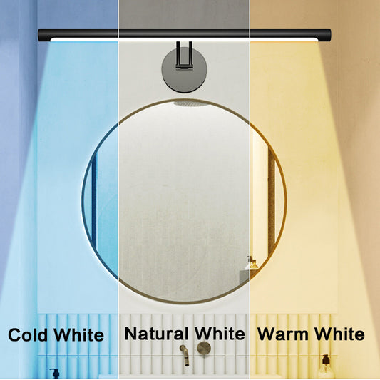 Style-B 25cm USB Powered LED Light 3 Color Temperature Dimmable Touch Control Wall Mirror Light Bar
