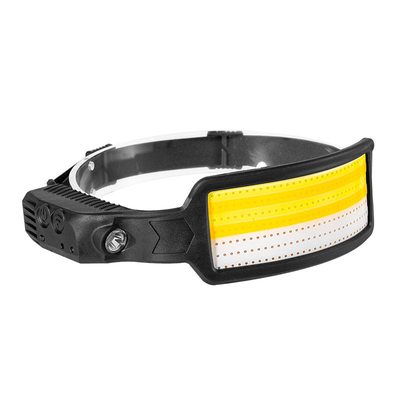W6126-7 7 LED Light Stripes Fishing Rechargeable Headlight Camping Head Lamp Night Running Headlamp