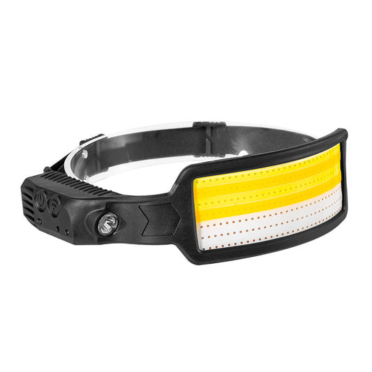 W6126-7 7 LED Light Stripes Fishing Rechargeable Headlight Camping Head Lamp Night Running Headlamp