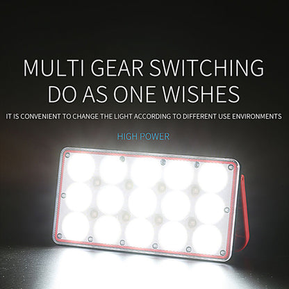 GOD01 GZ010 Portable LED Work Light COB Flood Lamp 5 Modes Job Site Lighting for Yard Stadium Garage Porch Lawn