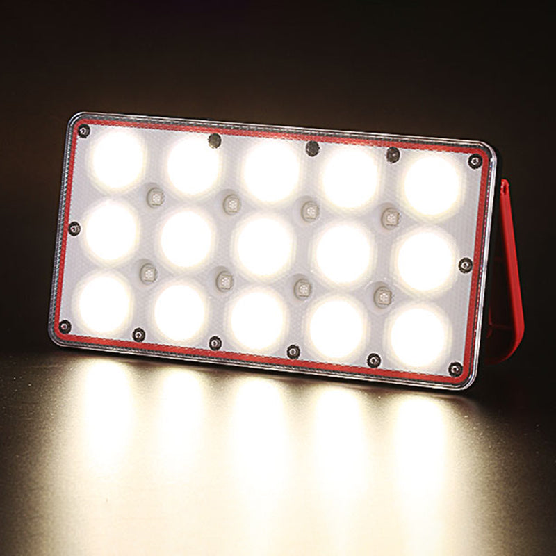 GOD01 GZ010 Portable LED Work Light COB Flood Lamp 5 Modes Job Site Lighting for Yard Stadium Garage Porch Lawn