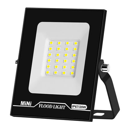 Style-C 20W Flood Light 6000-6500K IP67 Waterproof LED Floodlight for Warehouse Yard Garden