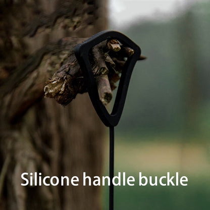 Outdoor Mini Camping Light Simple Style Silicone Hanging Night Light Portable Rechargeable Emergency Lamp