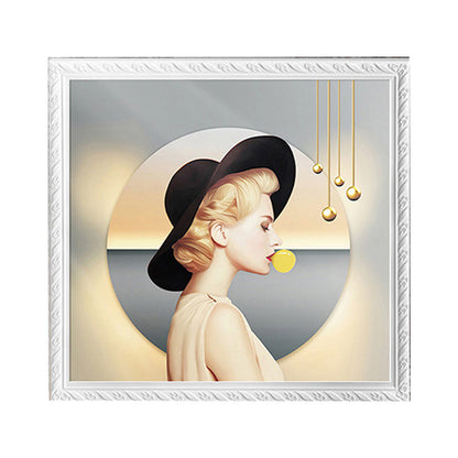 Bathroom Wall-Mounted Folding Cloth Container Picture Frame Cloth Storage Holder Organizer