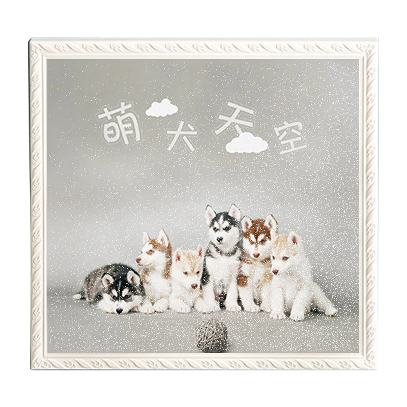 2-Layer Waterproof Picture Frame Collapsible Cloth Organizer Wall-Mounted Cloth Storage Cabinet for Bathroom