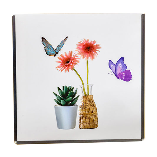 DIY Bathroom Folding Cloth Storage Box Wall-Mounted Picture Frame Cloth Storage Organizer