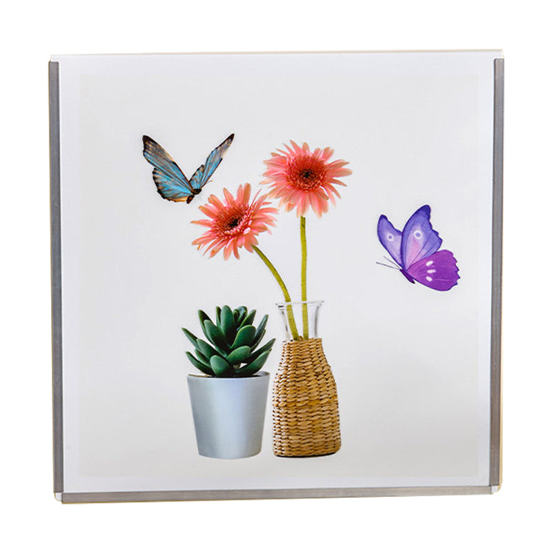 DIY Bathroom Folding Cloth Storage Box Wall-Mounted Picture Frame Cloth Storage Organizer