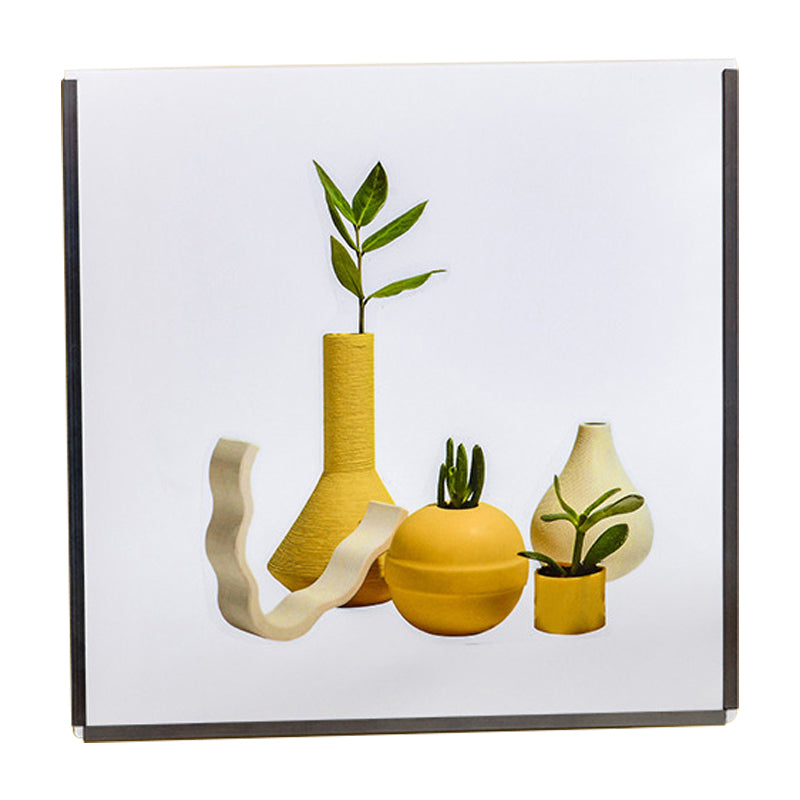 DIY Bathroom Folding Cloth Storage Box Wall-Mounted Picture Frame Cloth Storage Organizer