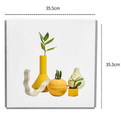 DIY Bathroom Folding Cloth Storage Box Wall-Mounted Picture Frame Cloth Storage Organizer