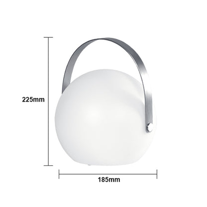 Sphere Portable Handle LED Lamp 16 Colors Brightness Adjustable Outdoor Indoor Light with Remote Controller