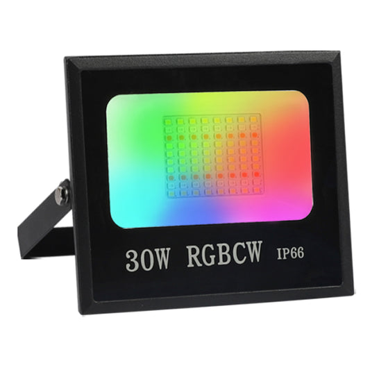 30W Tuya APP Smart LED Light Colorful RGB Lamp Waterproof Outdoor Factory Warehouse Floodlight
