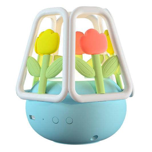 Night Light Bedroom Lighting Decoration Simulation Tulip Flower Table Sleeping Bedside Lamp for Children