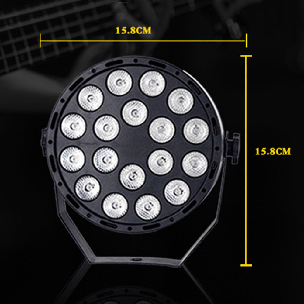 18LED UV Purple Par Light Stage Uplighting Lights with Remote Control for Club KTV Disco Party