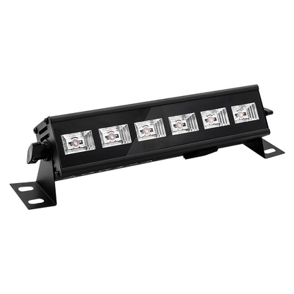 6-LED UV Light Bar Automatic Purple Light Lamp Tube Blacklight for Party, Disco, KTV Decoration