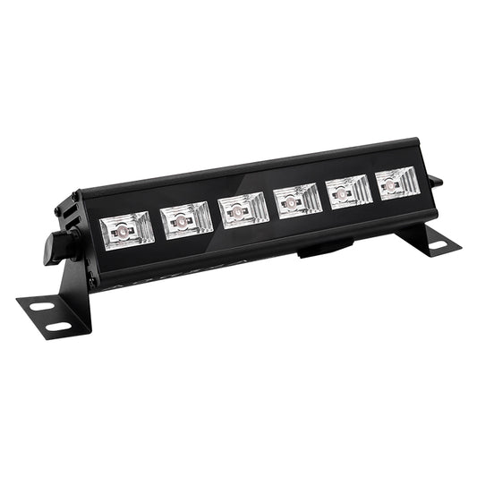 6-LED UV Light Bar Automatic Purple Light Lamp Tube Blacklight for Party, Disco, KTV Decoration