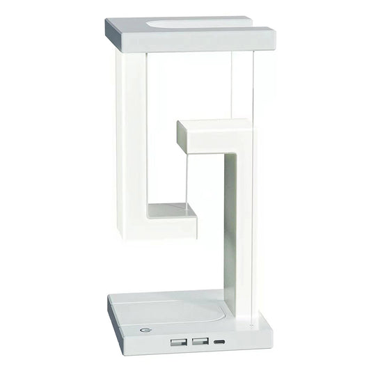 Suspension Anti-Gravity Table Night Lamp Touch Switch Desktop LED Light with Cell Phone Wireless Charging Function (CE Certificated)