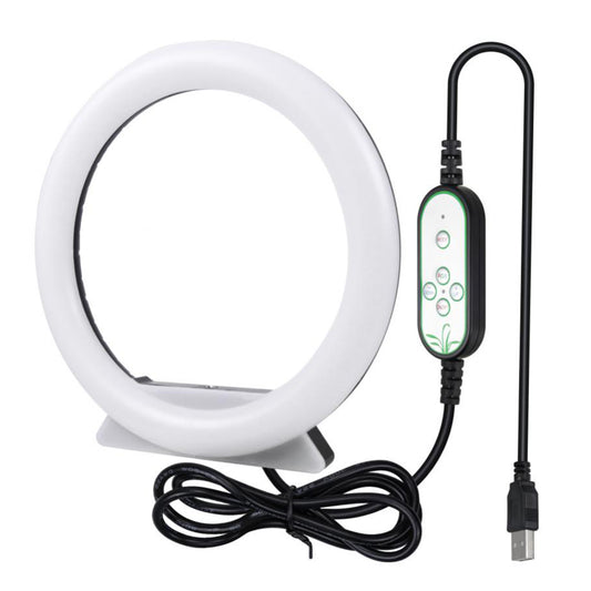 18CM Diameter RGB LED Selfie Ring Light Vlogging Video Lamp Live Broadcast Fill Light, Size: M