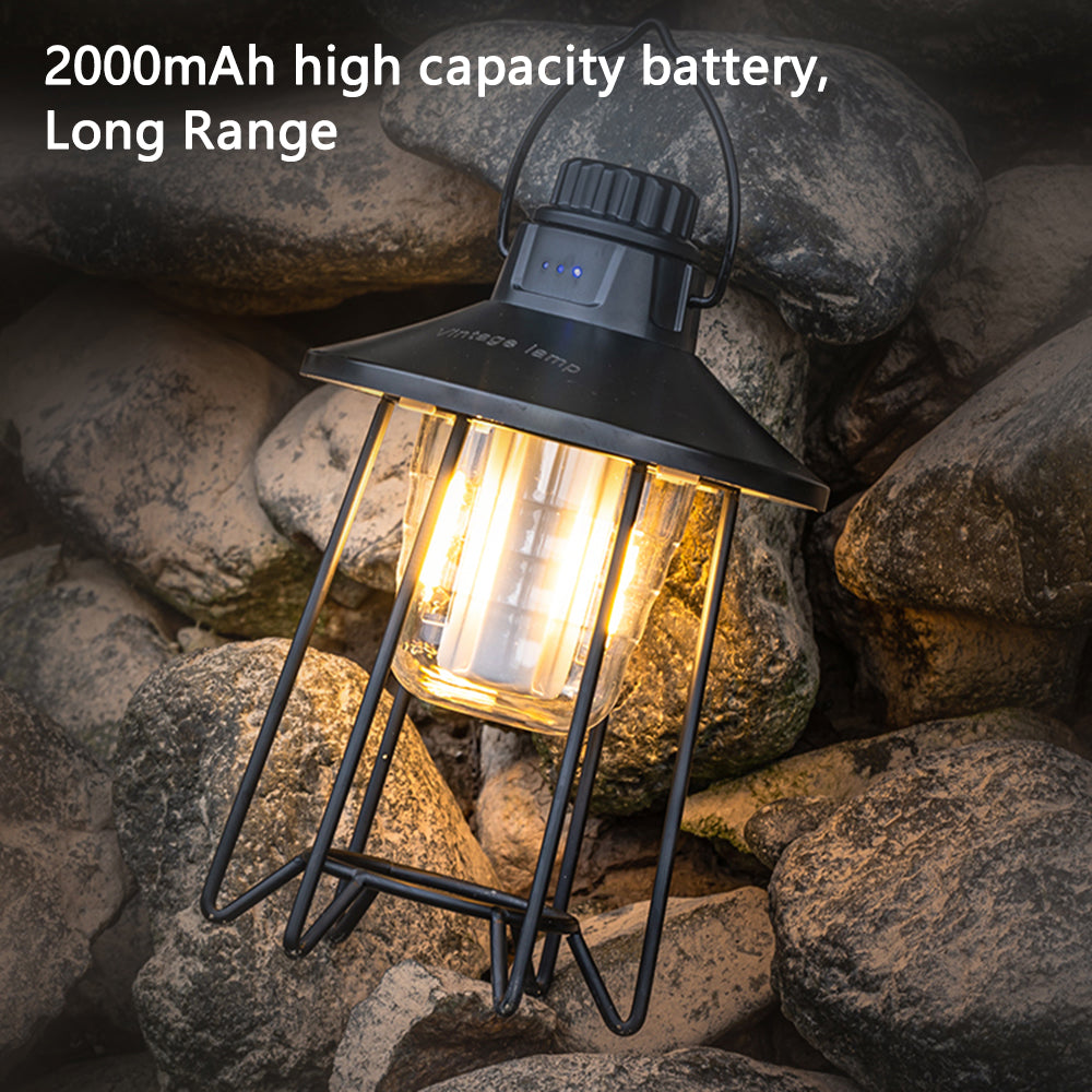 Portable Rechargeable Hanging Lamp Waterproof Outdoor Camping LED Light Tent Lantern (CE, ROHS, FCC Certified)
