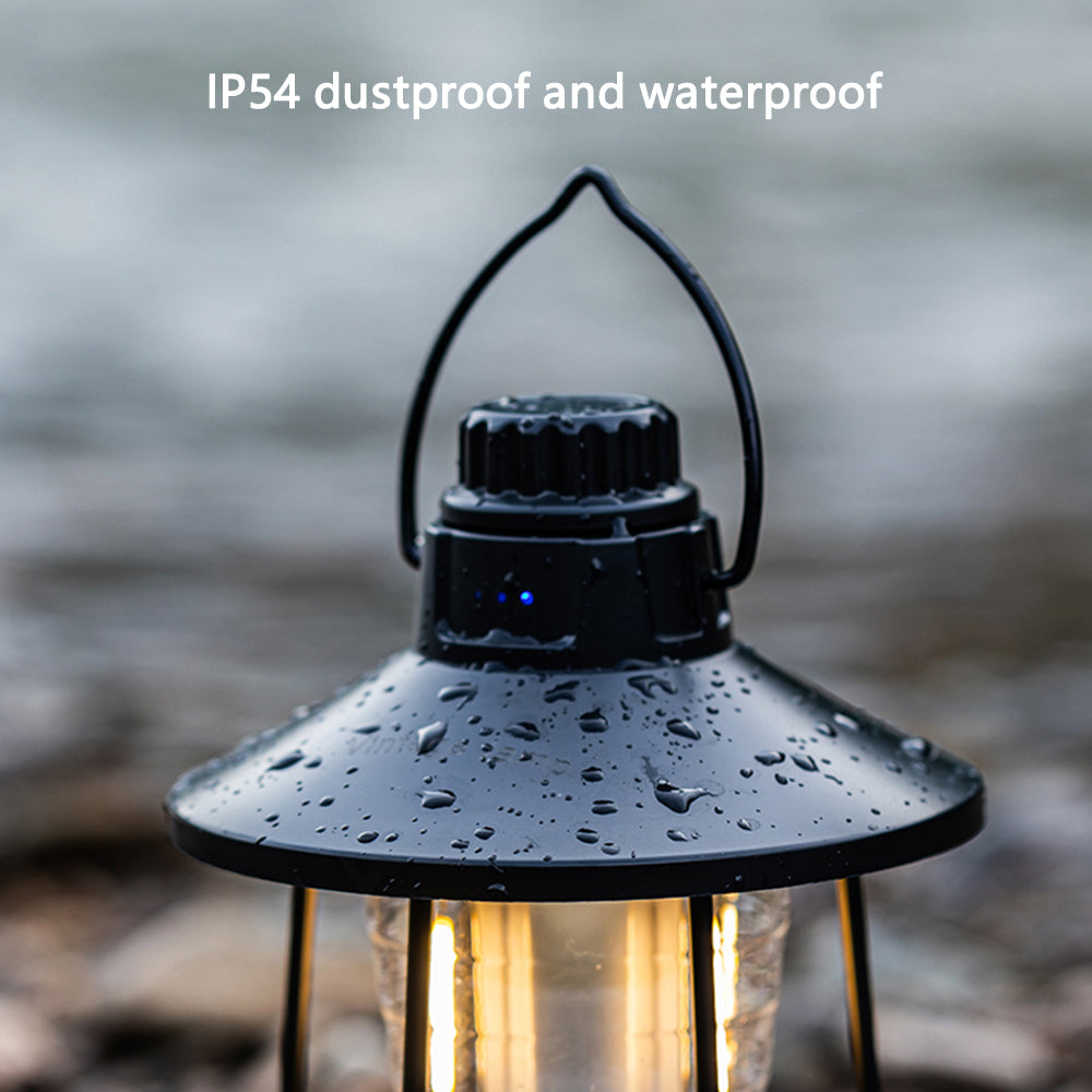 Portable Rechargeable Hanging Lamp Waterproof Outdoor Camping LED Light Tent Lantern (CE, ROHS, FCC Certified)