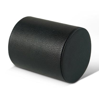 PU Leather + PVC Pen Holder Pencil Cup Makeup Brush Pen  Organizer School Office Desk Stationery