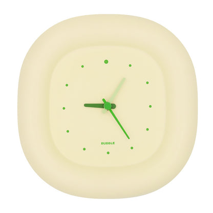 MUID Stylish ABS Bubble Clock Battery Powered Silent Home Office Desktop Wall Clock