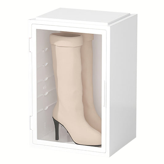 Long Boots Dustproof ABS+PP Storage Case Transparent Door Large Capacity Boots Storage Box
