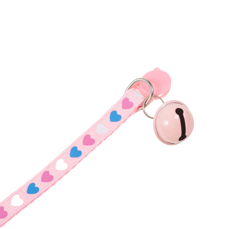 For AirTag Tracker Cat Collar Adjustable Pet Collar Silicone Waterproof Case with Bell