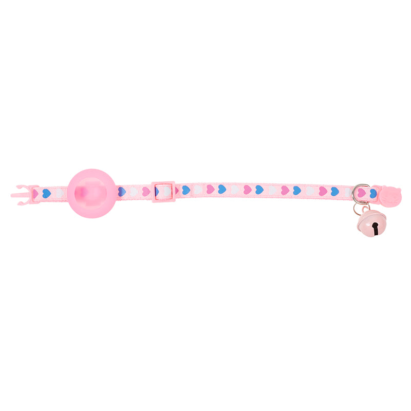 For AirTag Tracker Cat Collar Adjustable Pet Collar Silicone Waterproof Case with Bell