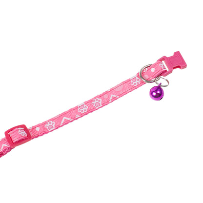 For Airtag Tracker Protective Silicone Case Adjustable Cat Puppy Pet Collar with Bell